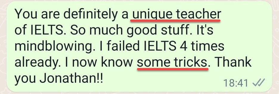 WhatsApp IELTS Masterclass 2